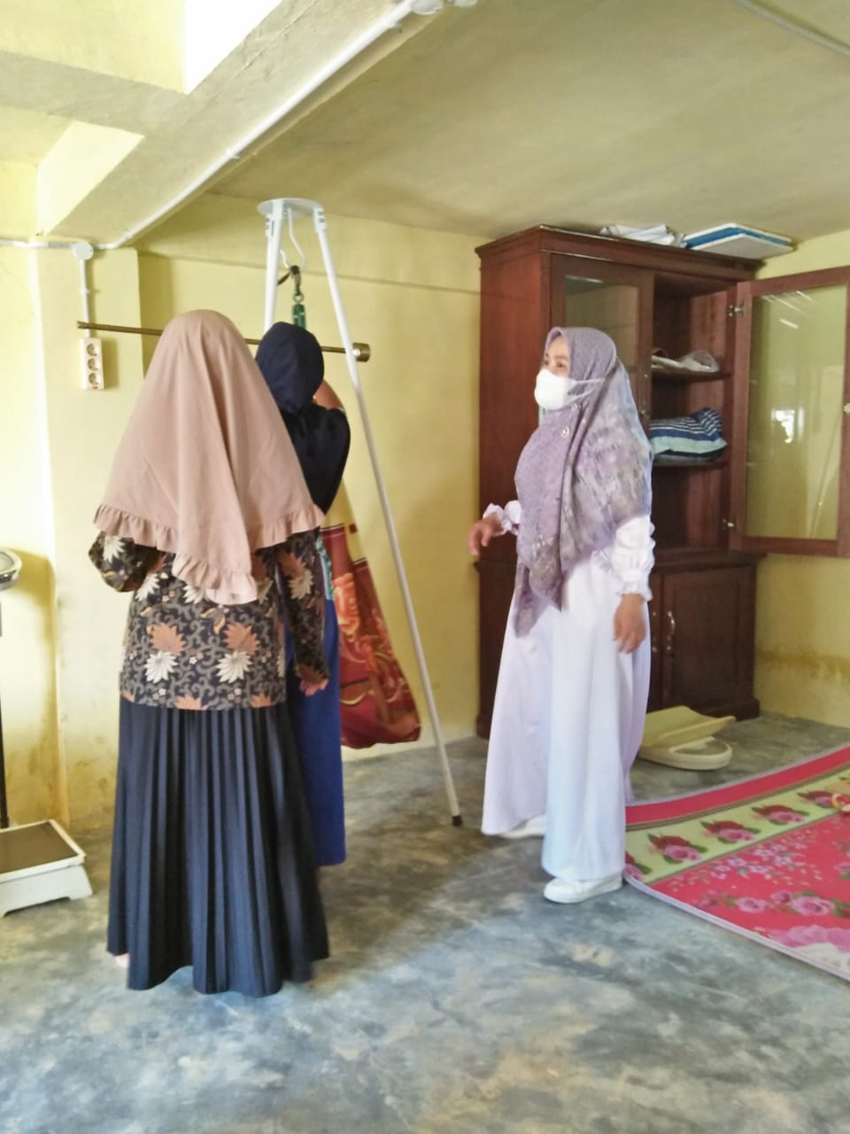 Kegiatan Posyandu Bulanan Gampong Muko Kecamatan Kaway XVI Kabupaten Aceh Barat