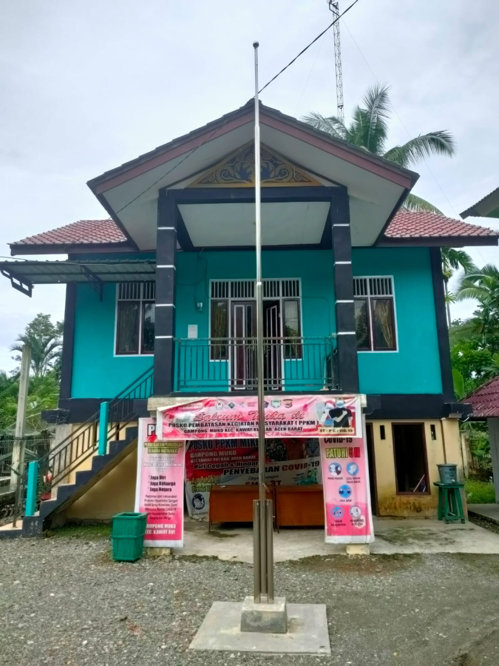 Kantor Keuchik Gampong Muko Kecamatan Kaway XVI Kabupaten Aceh Barat